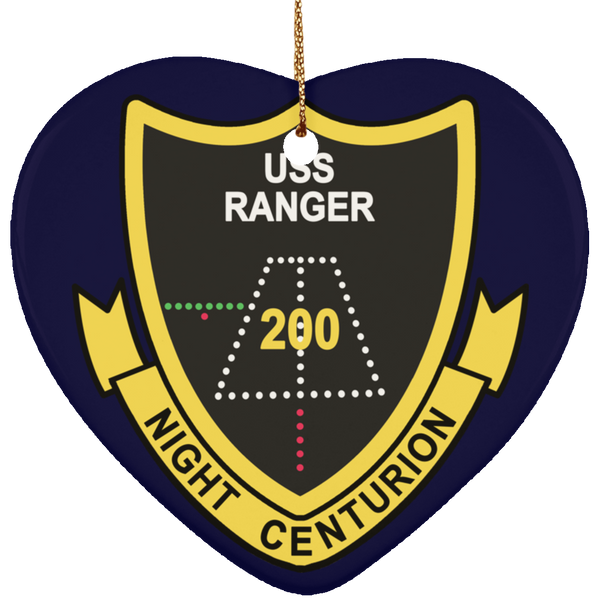 Ranger Night Ornament - Heart