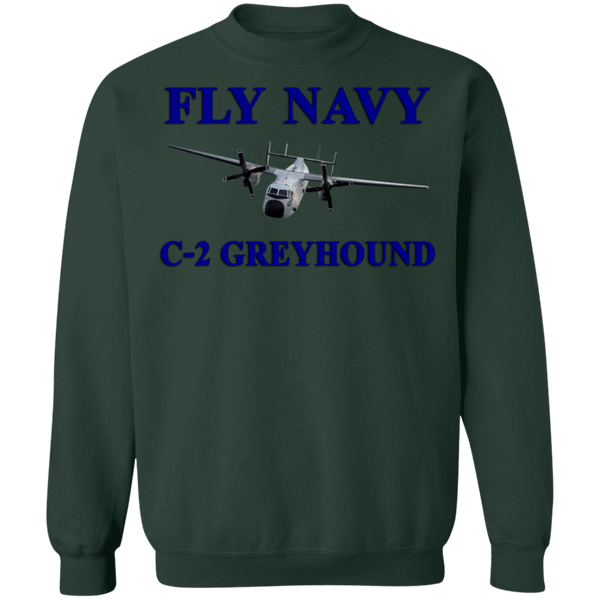 Fly Navy C-2 1 Crewneck Pullover Sweatshirt