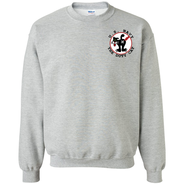 Duty Cat 2a Crewneck Pullover Sweatshirt