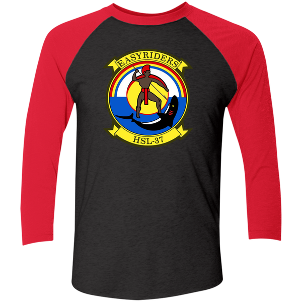 HSL 37 3 Baseball Raglan T-Shirt