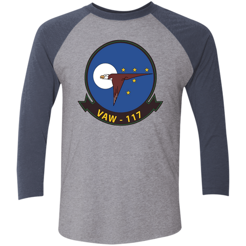 VAW 117 1 Baseball Raglan T-Shirt