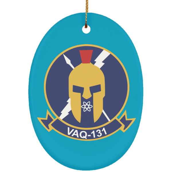 VAQ 131 3 Ornament - Oval