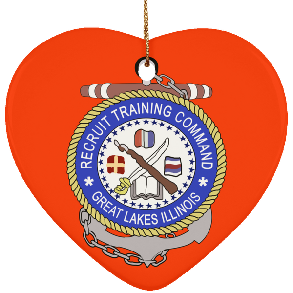 RTC Great Lakes 2 Ornament - Heart