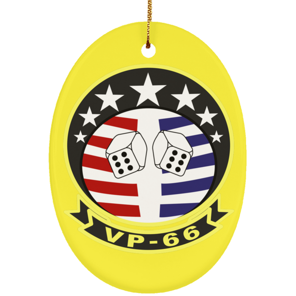 VP 66 4 Ornament Ceramic - Oval