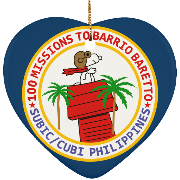 Subic Cubi Pt 07 Ornament - Heart