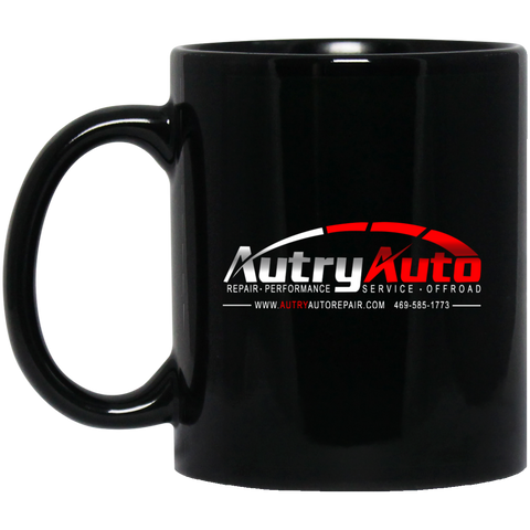 Autry Auto Black Mug - 11oz