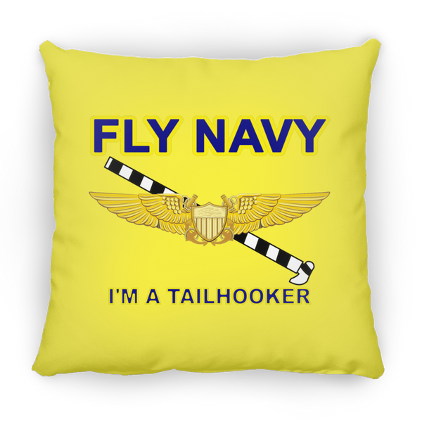 Fly Navy Tailhooker 3 Pillow - Square - 18x18