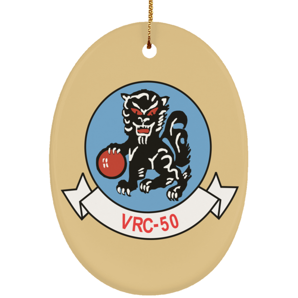 VRC 50 2 Ornament Ceramic - Oval