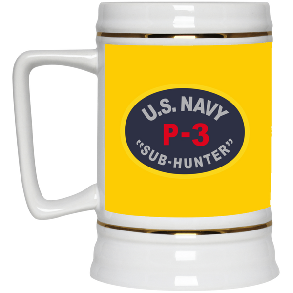 P-3 Sub Hunter Beer Stein - 22oz