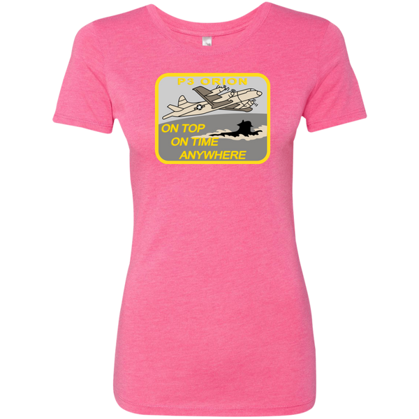 P-3 On Top Ladies' Triblend T-Shirt