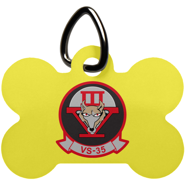 VS 35 3 Pet Tag - Dog Bone