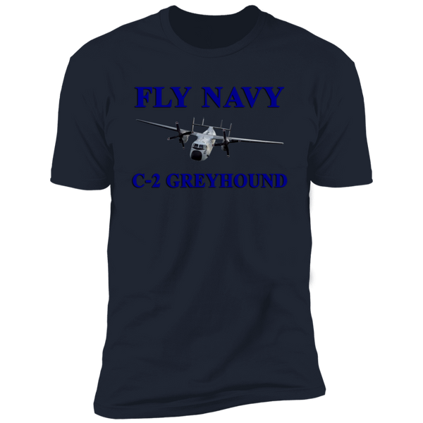 Fly Navy C-2 1 Premium Short Sleeve T-Shirt