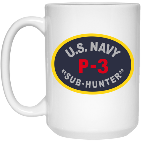 P-3 Sub Hunter Mug - 15oz
