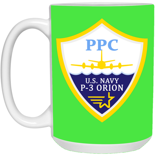 P-3 Orion 3 PPC White Mug - 15oz