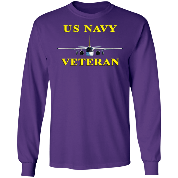 Navy Vet 3 LS Ultra Cotton T-Shirt