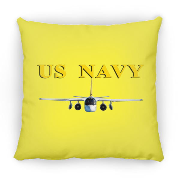 US Navy S-3 4 Pillow - Square - 16x16