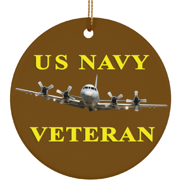 Navy Vet 2 Ornament - Circle