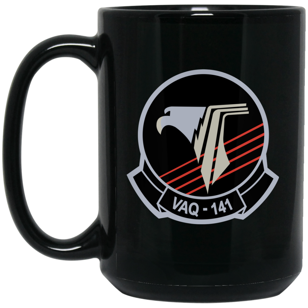 VAQ 141 1 Black Mug - 15oz