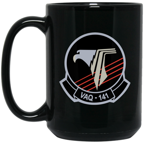 VAQ 141 1 Black Mug - 15oz