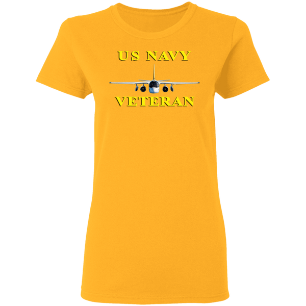 Navy Vet 3 Ladies' Cotton T-Shirt