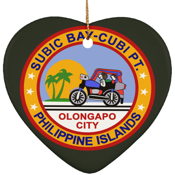 Subic Cubi Pt 03 Ornament - Heart