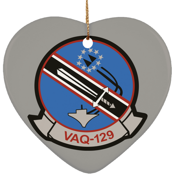 VAQ 129 3 Ornament - Heart