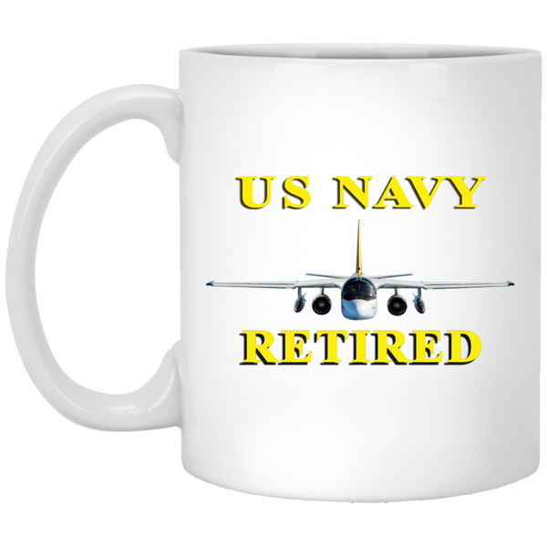 Navy Retired 2 Mug - 11oz