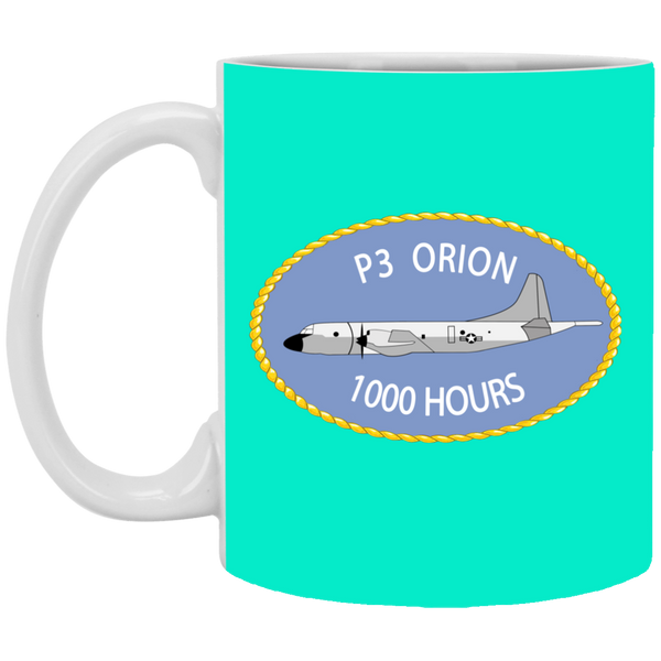 P-3 Orion 9 1000 White Mug - 11oz