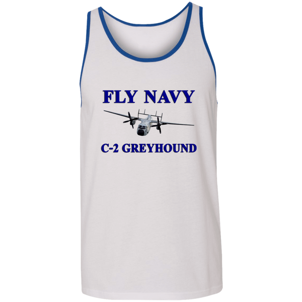 Fly Navy C-2 1 Tank Top - Unisex