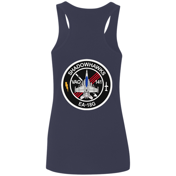 VAQ 141 6c Ladies' Softstyle Racerback Tank