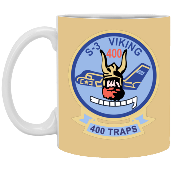 S-3 Viking 6 White Mug - 11oz