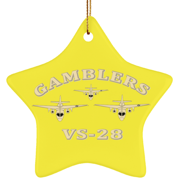 VS 28 7 Ornament Ceramic - Star