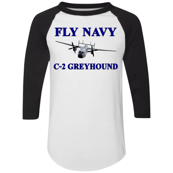 Fly Navy C-2 1 Colorblock Raglan Jersey