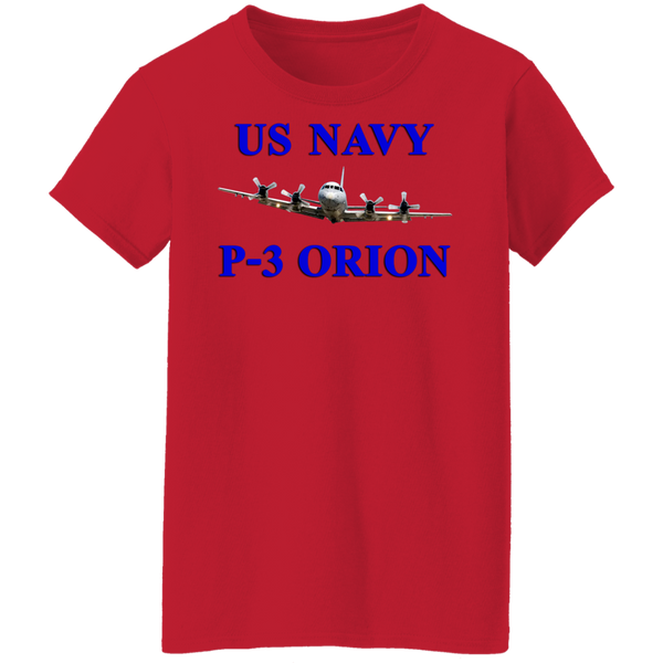 US Navy P-3 1 Ladies' Cotton T-Shirt