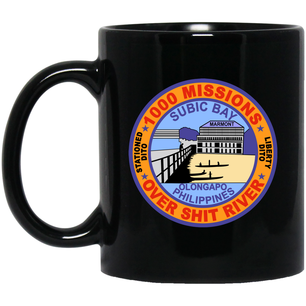 Subic Cubi Pt 2 Black Mug - 11oz