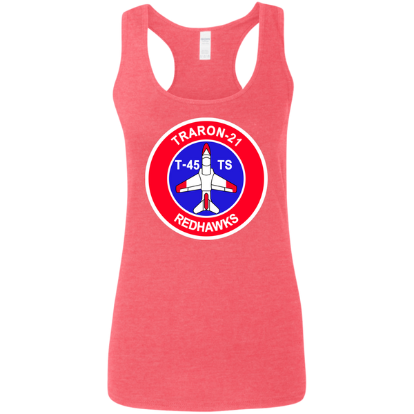 VT 21 6 Ladies' Softstyle Racerback Tank