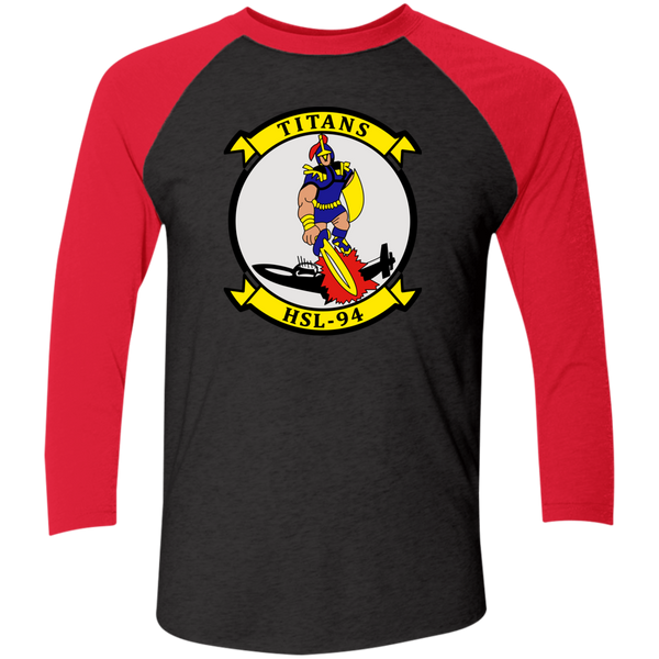 HSL 94 3 Baseball Raglan T-Shirt