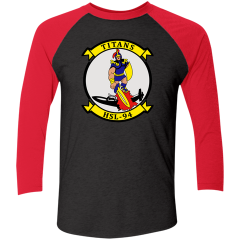 HSL 94 3 Baseball Raglan T-Shirt