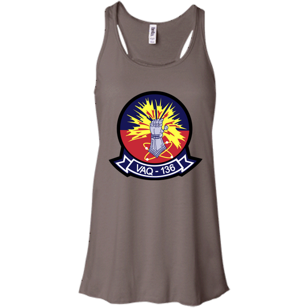 VAQ 136 4 Flowy Racerback Tank