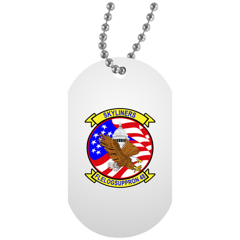 VR 48 1 White Dog Tag