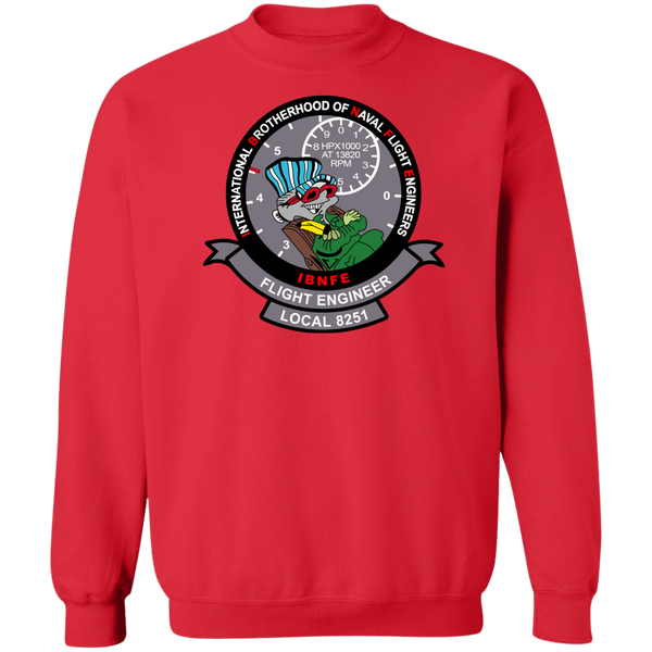 P-3C 1 FE 3 Crewneck Pullover Sweatshirt