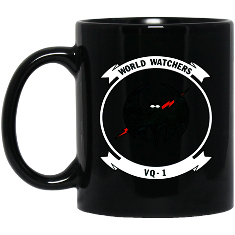 VQ 01 2 Black Mug - 11oz