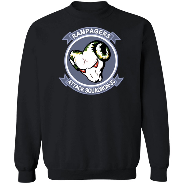 VA 83 2 Crewneck Pullover Sweatshirt