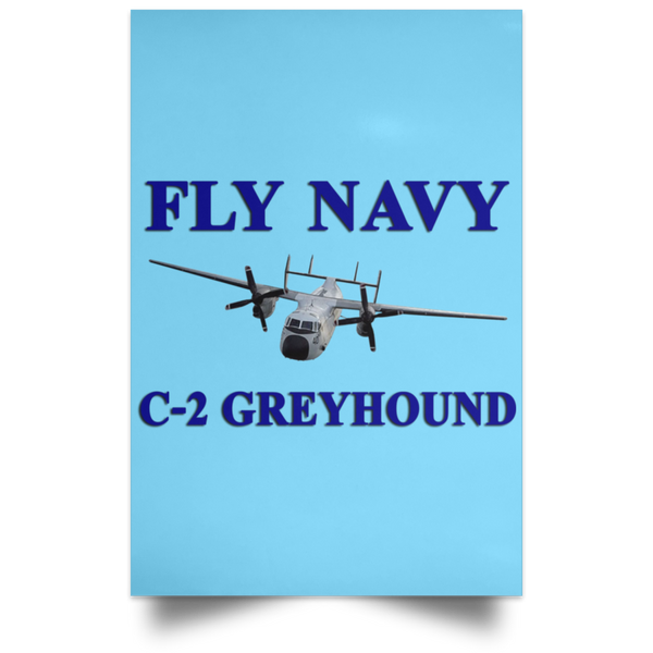 Fly Navy C-2 1 Poster - Portrait