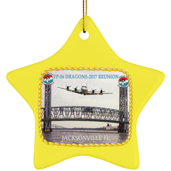 VP-56 2017 Reunion 1 Ornament Ceramic - Star