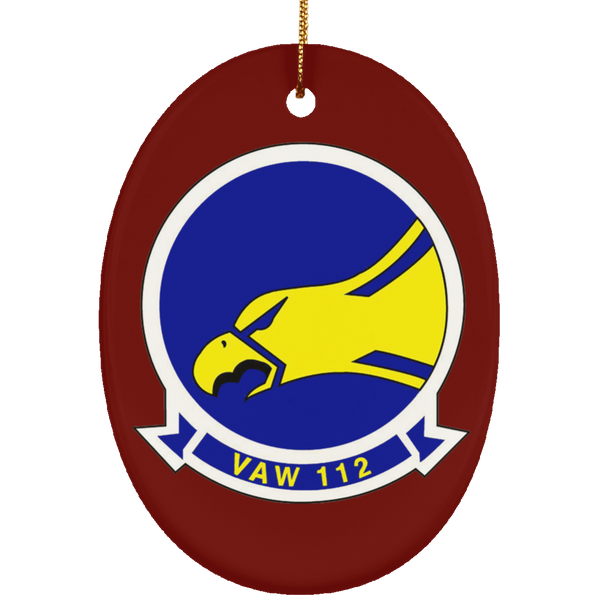 VAW 112 Ornament Ceramic - Oval