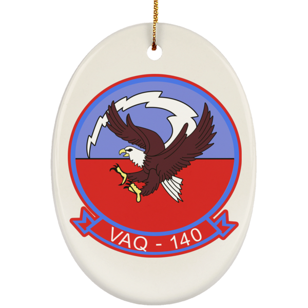 VAQ 140 2 Ornament Ceramic - Oval