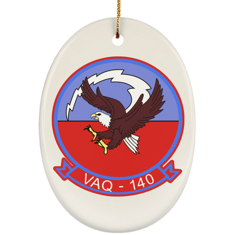 VAQ 140 2 Ornament Ceramic - Oval