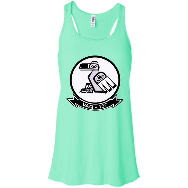 VAQ 137 1 Flowy Racerback Tank