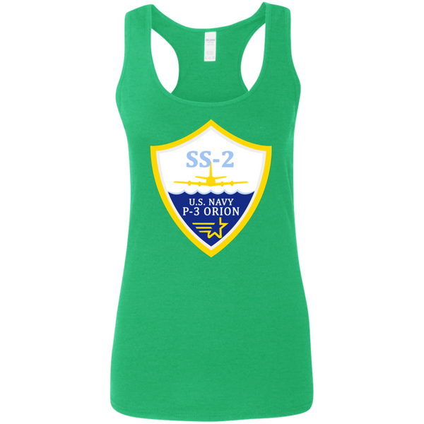 P-3 Orion 3 SS-2 Ladies' Softstyle Racerback Tank